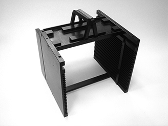 Metal wafer carrying material box