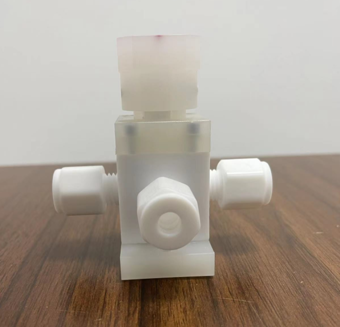 PTFE三通阀（PTFE 3-way valve ）