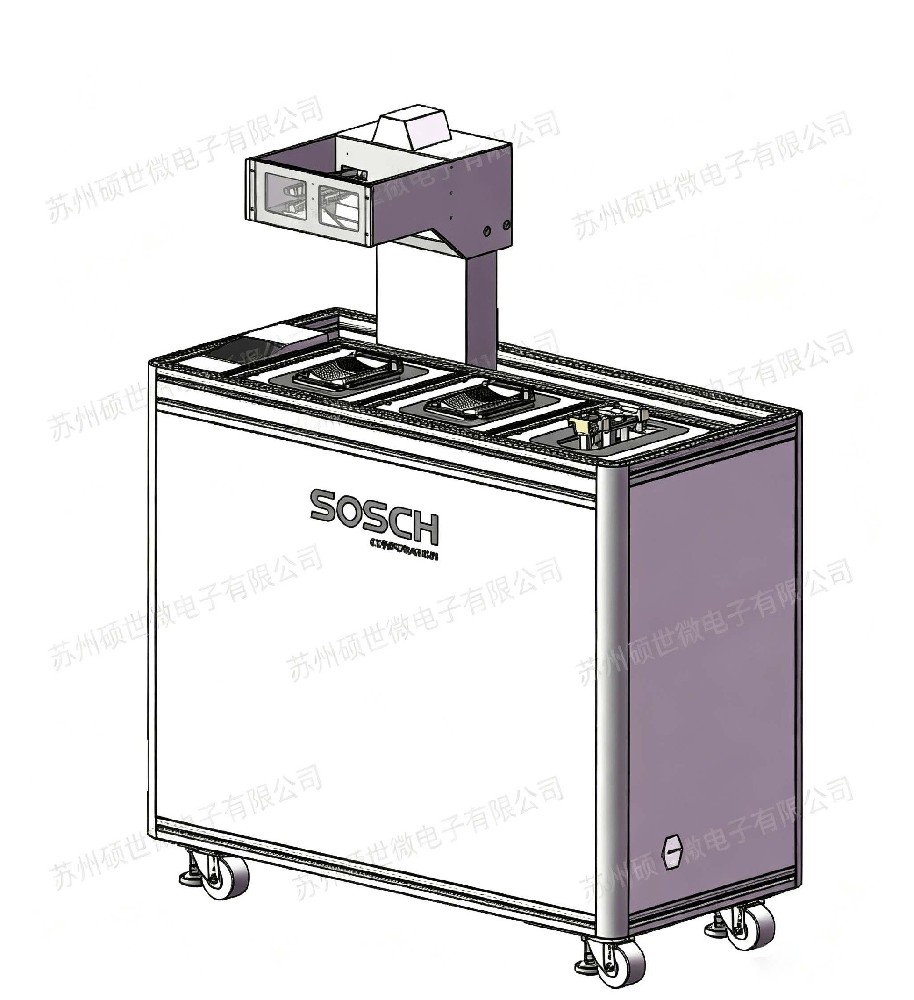 3‑Station Wafer Cassette‑to‑Cassette Transfer System
